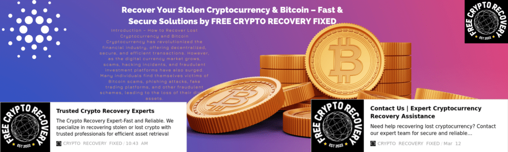 recover your lost crypto today