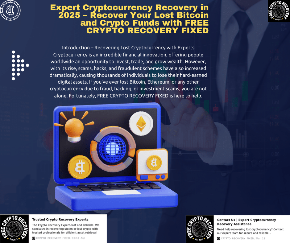 Expert Cryptocurrency Recovery Service 2025